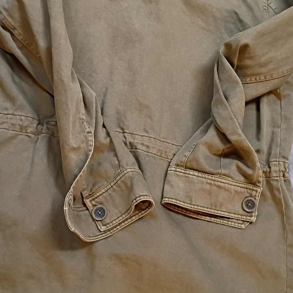 Lucky Brand Explorer Utility Cotton Twill Military Jacket - Picture 7 of 8